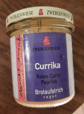 Brotaufstrich vegan Currika