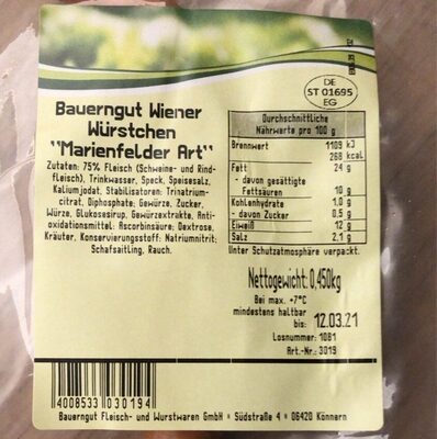 Burgunder Wiener