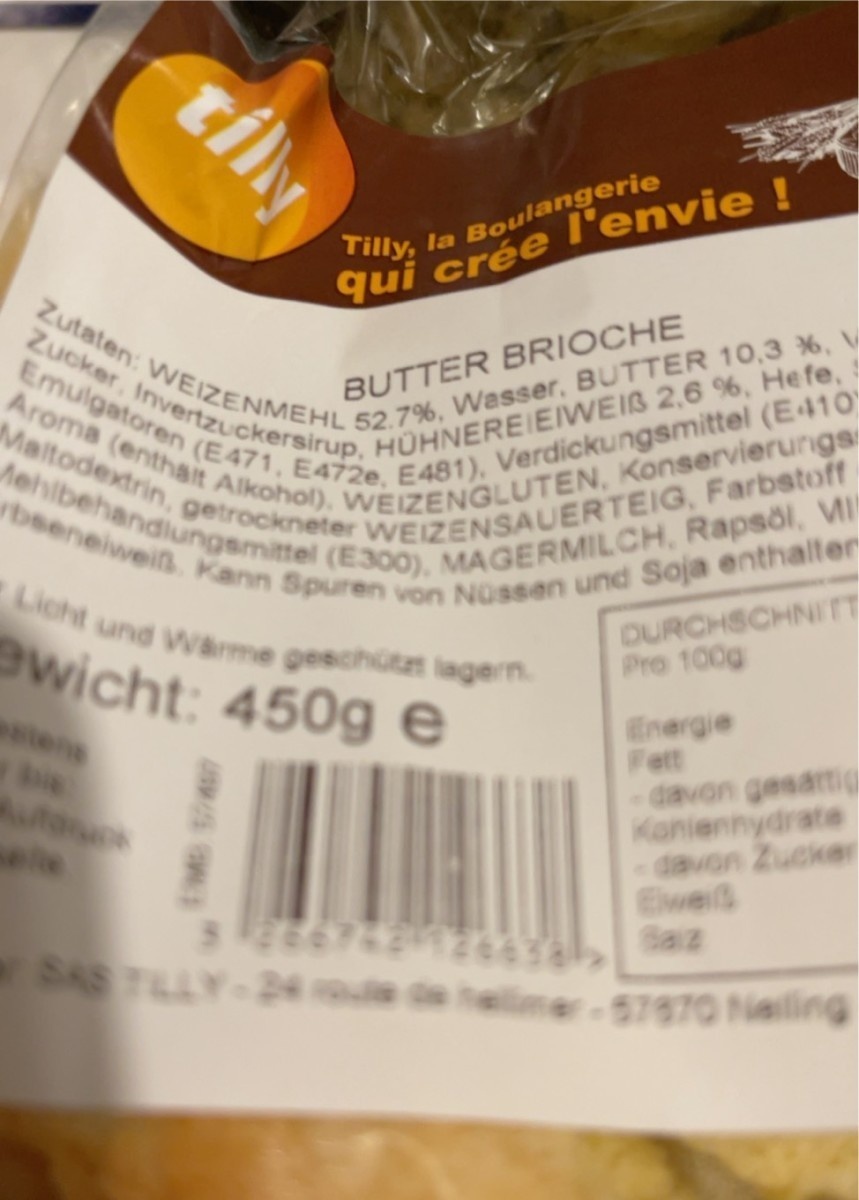 Butter brioche