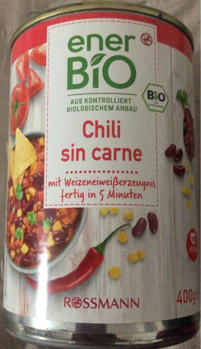 Chili sin carne