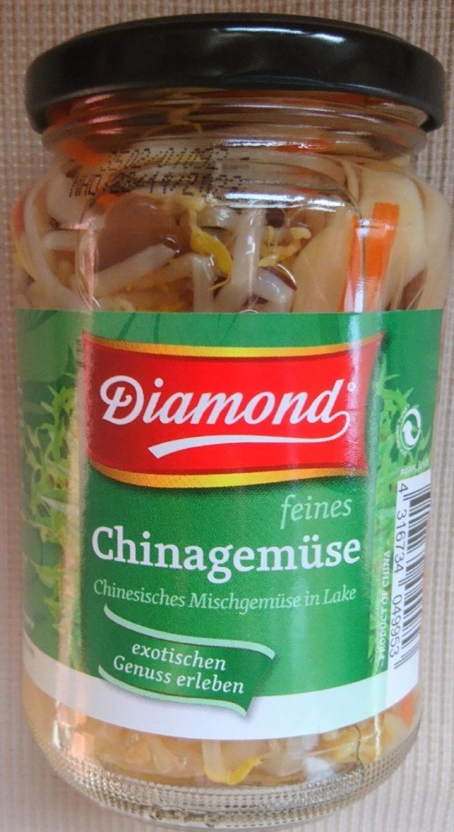 Chinagemüse/Glas