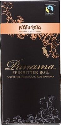 Chocolat Noir 80% Bio Panama - 100G - Naturata