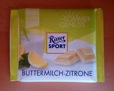 Chocolat blanc Citron