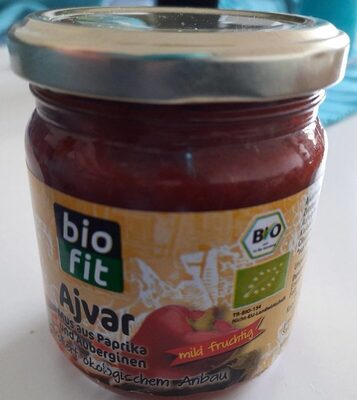 Ajvar Mus aus Paprika und Auberginen