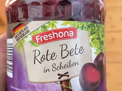 Plátkovaná červená řepa