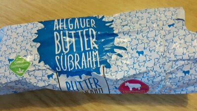 Allgäuer Butter Süßrahm