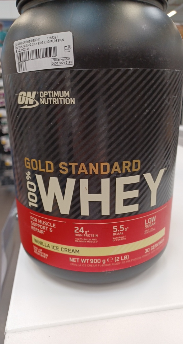 100% Whey Gold Standard Vanilla Ice Cream